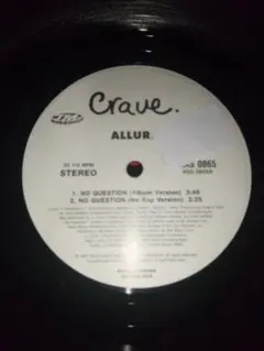 allure no question 1997usプロモオンリー盤