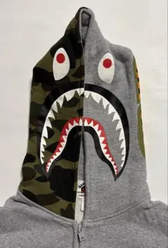 2025年最新】APE パーカー シャーク グレーの人気アイテム - メルカリ