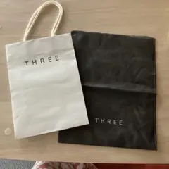 THREE ショップ袋2種のサムネイル