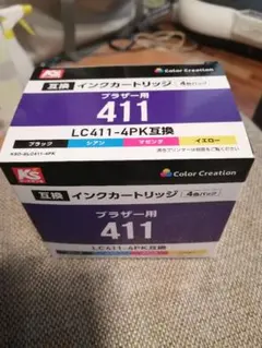 ColorCreation製互換インクBrother LC411-4PK相当新品のサムネイル