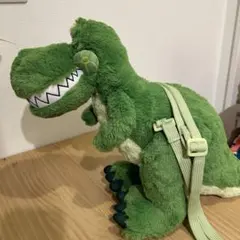 【上海ディズニー限定】レックス　ぬいぐるみ ストラップ付き　トイストーリー