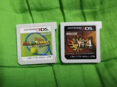 3DS　マリオテニス＆モンハン4 セット