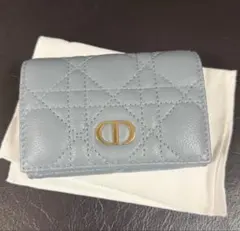 DIOR カロ グリシンウォレット バタフライ ゾディアック カーフスキン