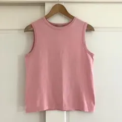 美品 Ron Herman ロンハーマン コットンタンクトップ ピンク S | Mercari