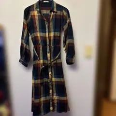 OLIVE des OLIVE チェック柄ワンピース