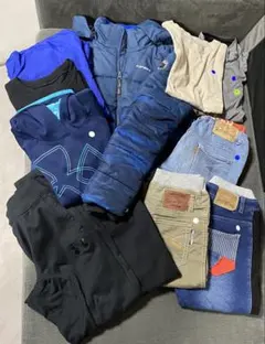 男の子150/160 アンダーアーマー、クリフマイヤー入防寒アウターおまけ付