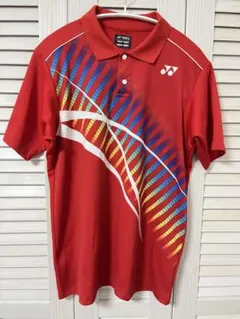 YONEX ゲームシャツ 赤 テニス バトミントン Mサイズ