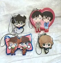 名探偵コナン ラバーストラップDUO など 4点セット