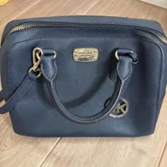 MICHAEL KORS ネイビー ハンドバッグ