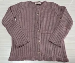 【センスオブワンダー 】ラメ入りカーディガン110