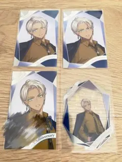 にじさんじ　7周年　ランダムチェキ風カード　箔押しホロクリアカード　イブラヒム