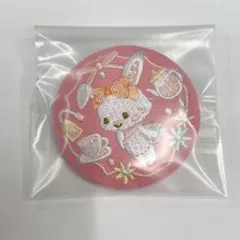サンリオ 刺繍缶バッジ 缶バ ウィッシュミーメル メル