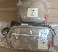 PEANUTS スヌーピー 75周年 ポーチ・ショルダーバッグセット