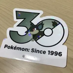 ポケモン 30周年記念 ホログラムステッカー コラッタ