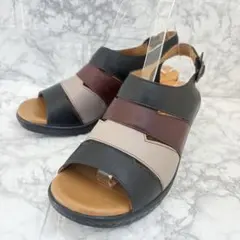 極美品✨ MOONSTAR スポルス コンフォートサンダル ストラップ ブラックのサムネイル