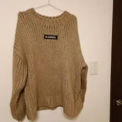 ニット　ＫＡＮＧＯＬ　リブ編み　まとめ買い割引有　値下げセール