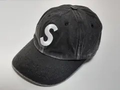 美品　Supreme　Pigment　Canvas　S Logo　6-Panel