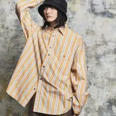 MAISON SPECIAL メゾンスペシャル ストライププライムオーバーシャツ