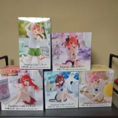 五等分の花嫁 Desktop Cute フィギュア５体セット