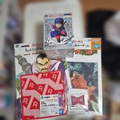一番くじ　ドラゴンボールEX　対決！レッドリボン軍　5点セット