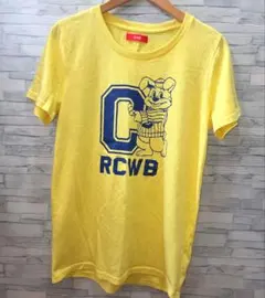 RCWB 半袖 Tシャツ イエロー キャラクタープリント Sのサムネイル