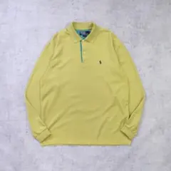 Polo Ralph Lauren mustard collar knit