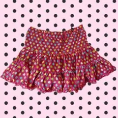 平成ギャル森ガールパンクウィッシュドット柄女児ボリュームのサムネイル