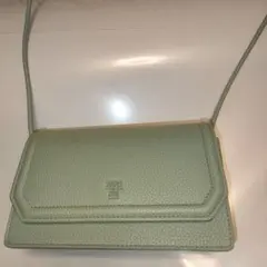 ANNA SUI アナスイ　クリスタル　ショルダーバッグ　ミントグリーン