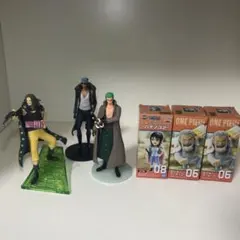 【6体まとめ】ONE PIECE ワンピース　フィギュア　ワーコレフィギュア