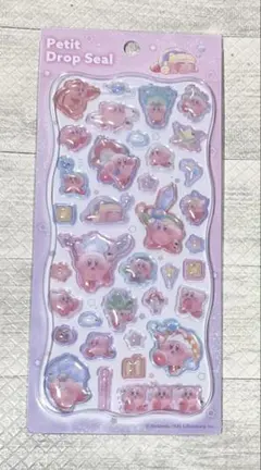 プチドロップシール　星のカービィ　ボンボンドロップシール