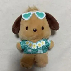 ポチャッコ マスコット トコナツ 日焼け サンリオ ぬいぐるみ　キーホルダー
