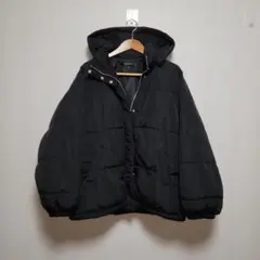 【美品】INGNI フード付き ブラックダウンジャケットM
