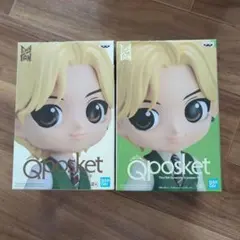 BTS　TinyTAN　Dynamite　Qposket　V　フィギュア　A·B