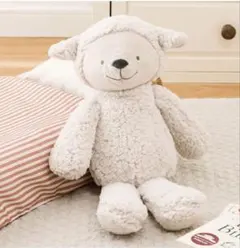 【新品】ぬいぐるみ　ひつじ　ソフトトイstuffed toy 3COINSスリコ