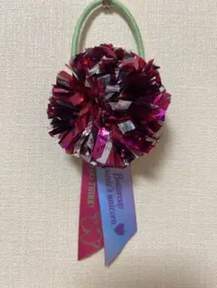 ユニバーサルスタジオジャパンピンク•シュシュユヘアアクセサリー・チアキーホルダー