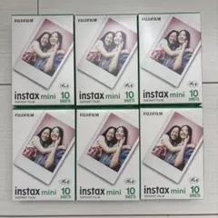 FUJIFILM instax mini チェキフィルム 10枚×6箱セット