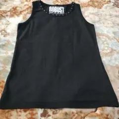 ROBUST ブラック タンクトップ 160