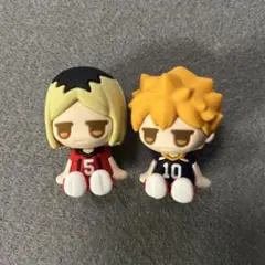 ダイソー　ハイキュー　ラバーフィギュア