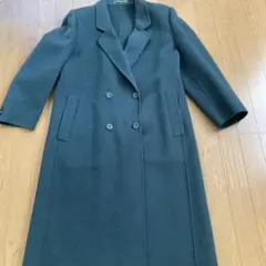 『美品』Burberry's ダークグリーン ダブルブレスト コート