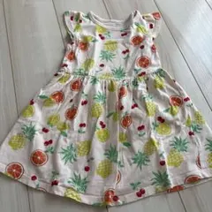 frugi フルーギ ピンク ワンピース 3-4歳 オーガニックコットン - メルカリ