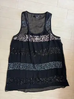 FOREVER 21 シースルー　スパンコール　タンクトップのサムネイル