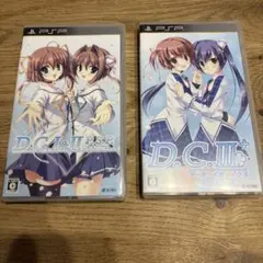 D.C.I＆II P.S.PとD.C.III Plus PSPソフト　ダ・カーポ