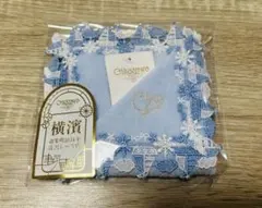 「ご売約済」Chikazawa 水色 レース付きハンカチ ヨット