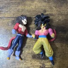 ドラゴンボール 孫悟空 ベジータ 超サイヤ人4 フィギュア 2体セット