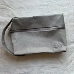 john masters organics ポーチ グレーのサムネイル