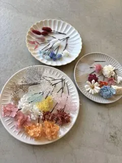 選べる5本セット♡プリザーブドフラワーのナチュラルヘアアクセサリー