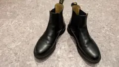 ドクターマーチン　レザー サイドゴアブーツ 黒