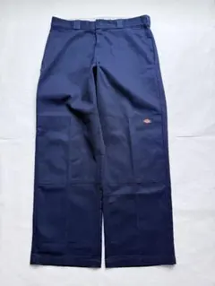 Dickies ディッキーズ　ダブルニー　ネイビー　W34 ワイド