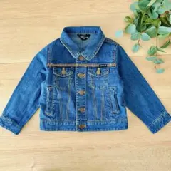 【美品】コムサイズム ベビー デニムジャケット Gジャン 90cm