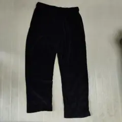 GU　黒 フリース ルームウェアパンツ　Lサイズ